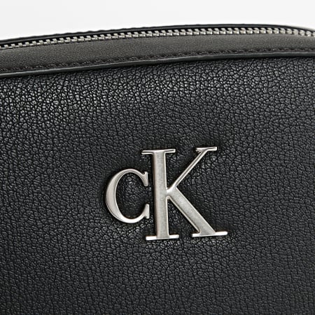 Calvin Klein - Bolso de mujer Minimal Monogram 0085 Negro