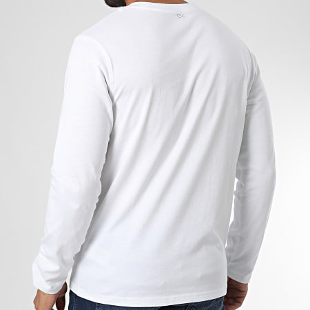 Calvin Klein - GMS2K200 Maglietta a maniche lunghe bianca