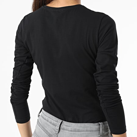 Emporio Armani - Tee Shirt Manches Longues Femme 163229-2F227 Noir