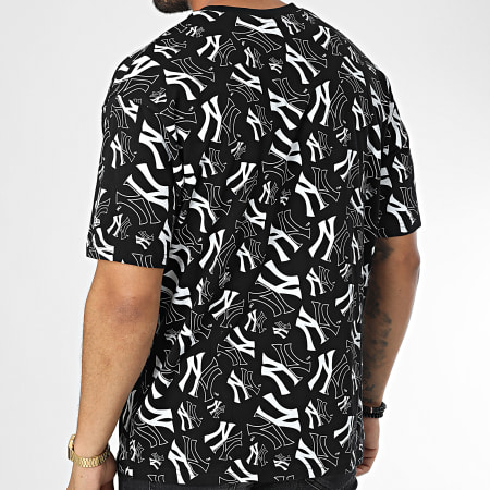 New Era - Tee Shirt Oversize Large New York Yankees 60284619 Noir
