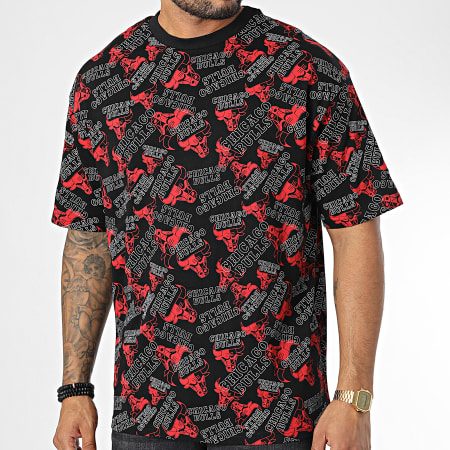 New Era - Chicago Bulls Camiseta 60284618 Negro