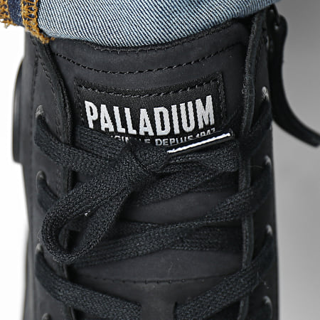 Palladium - Stivali Pampa Hi Zip Nubuck 06640 Nero