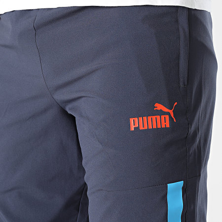 Puma - Pantalon Jogging OM Prematch 769669 Bleu Marine