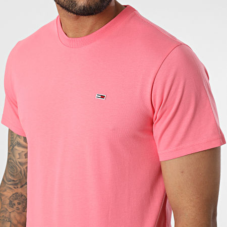 Tommy Jeans - Camiseta Classic Jersey 9598 Rosa
