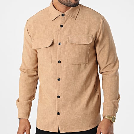 Uniplay - Chemise Manches Longues SH-46 Camel