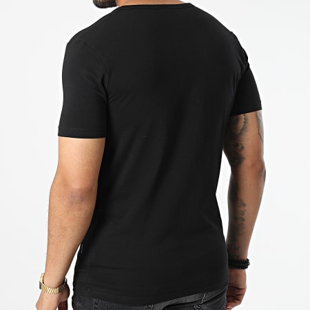 BOSS - Lote de 2 camisetas con cuello en V 50475292 Negro