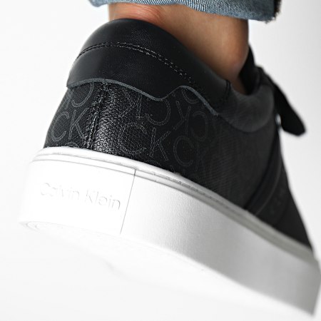 Calvin Klein - Zapatillas Low Top Lace Up Mono 0823 Negro Mono