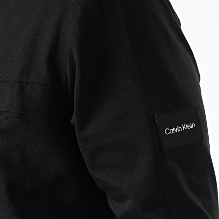 Calvin Klein - Tee Shirt Poche Manches Longues Freefit Pocket 9736 Noir
