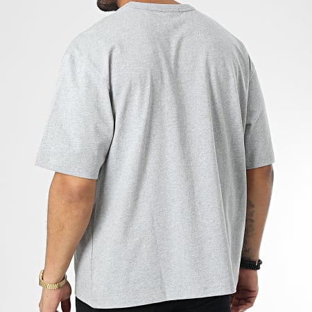 Gant - Camiseta oversize grande USA Graphic 2003147 Heather Grey