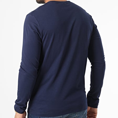 Gant - Tee Shirt Manches Longues Original 234502 Bleu Marine