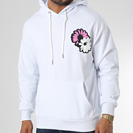 Ikao - Sweat Capuche LL691 Blanc