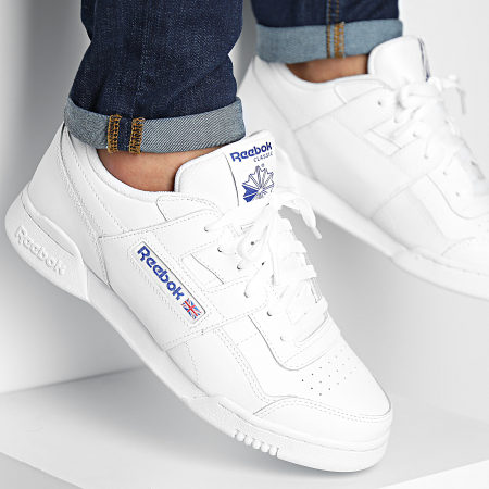 Reebok - Workout Plus HP5909 Footwear White Classic Cobalt Sneakers