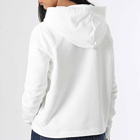 Tommy Sport - Sweat Capuche Femme Relaxed TH Graphic S10S101457 Blanc