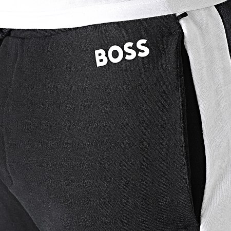 BOSS - Pantalon Jogging A Bandes Fashion 50480686 Noir
