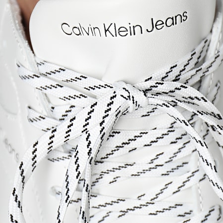 Calvin Klein - Gel Backtab 0554 triplo bianco, suola a coppa, scarpe da ginnastica