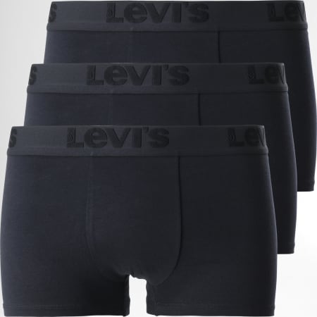 Levi's - Juego de 3 bóxers 905042001 Negro
