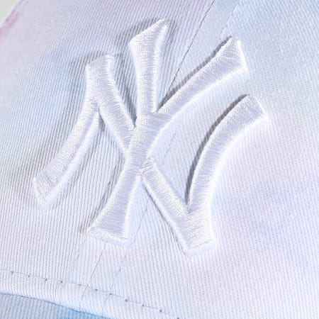 New Era - Casquette Femme 9Forty Pastel Tie Dye New York Yankees Blanc