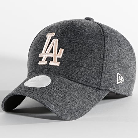 New Era - Gorra de mujer 9Forty Jersey Los Angeles Dodgers Charcoal Grey