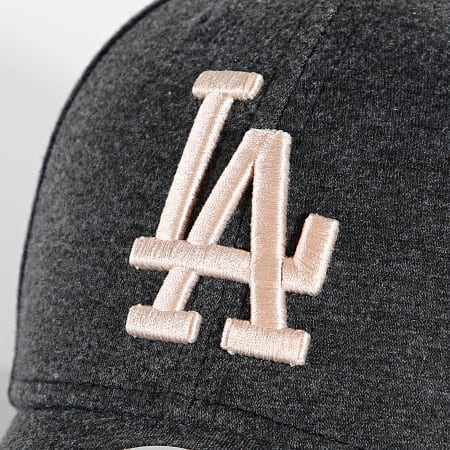 New Era - Gorra de mujer 9Forty Jersey Los Angeles Dodgers Charcoal Grey