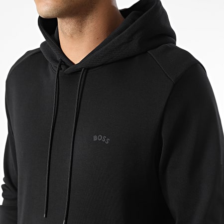 BOSS - Sweat Capuche Soody Curved 50471849 Noir