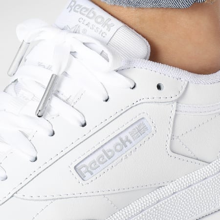 Reebok high tops mujer plata on sale