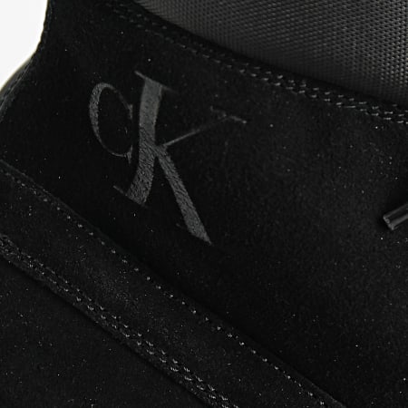Calvin Klein - Botas Lug Mid Lace Up 0270 Negro