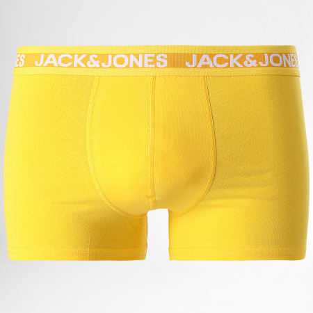 Jack And Jones - Lot De 5 Boxers Neon Color Bleu Rose Orange
