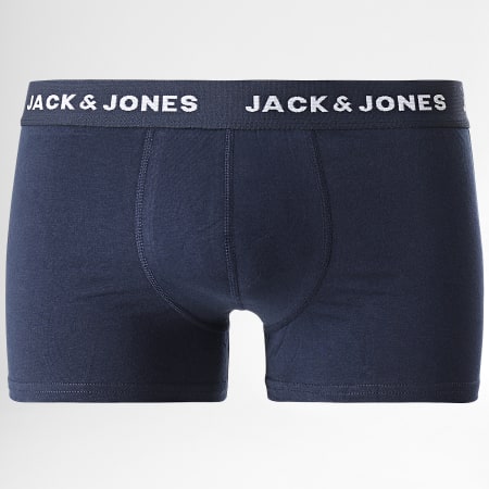 Jack And Jones - Lot De 7 Boxers Spector Noir Bleu Bordeaux