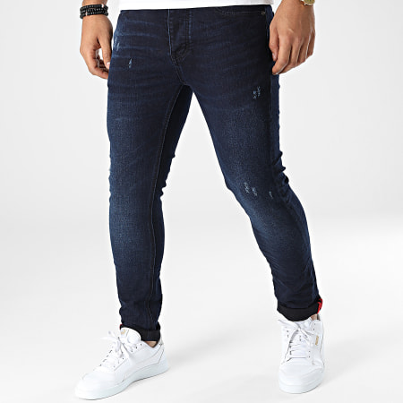 KZR - Skinny Jeans TH37800 Azul crudo