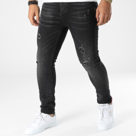 KZR - Skinny Jeans TH37807 Negro