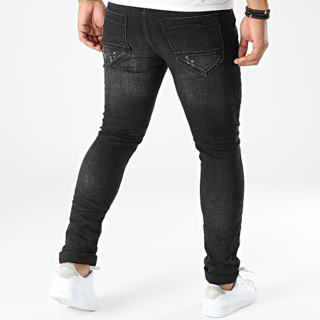 KZR - Skinny Jeans TH37807 Negro
