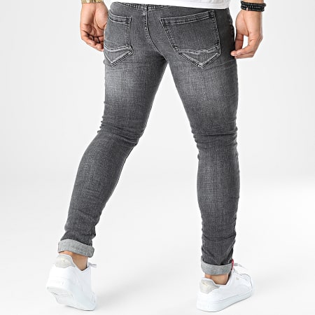 KZR - Jeans skinny TH37796 Grigio antracite