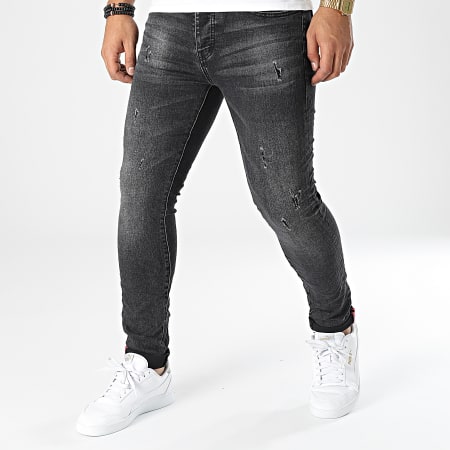 KZR - Skinny Jeans TH37808 Negro