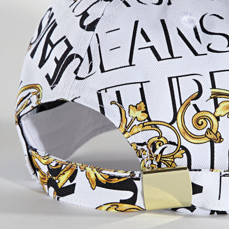 Versace Jeans Couture - Gorra 73YAZK18 Renacimiento blanco