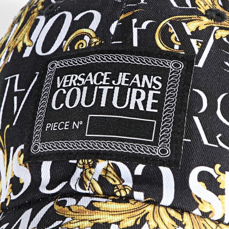 Versace Jeans Couture - Gorra 73YAZK18 Negra Renacimiento