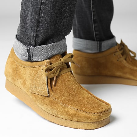 Clarks - Chaussures Wallabee Oak Hairy Suede
