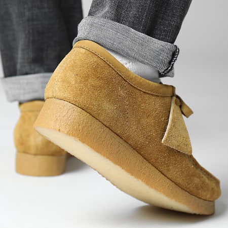 Clarks - Chaussures Wallabee Oak Hairy Suede