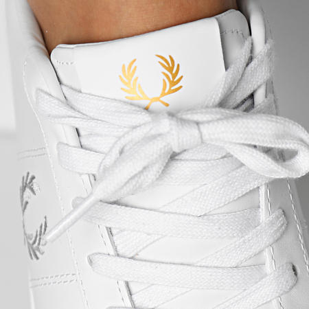 Fred Perry - Baskets Spencer Leather B4334 White