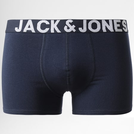 Jack And Jones - Lot De 7 Boxers Black And White Vert Kaki Bordeaux Bleu Marine