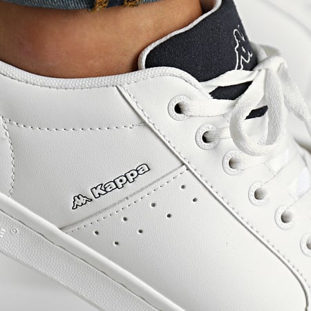 Kappa - Ambra 3 Logo Sneakers 381J1HW Bianco Blu Navy