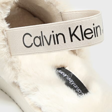 Calvin Klein - Chaussons Femme Home 0751 Beige