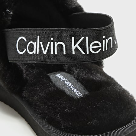 Calvin Klein - Chaussons Femme Home 0751 Noir