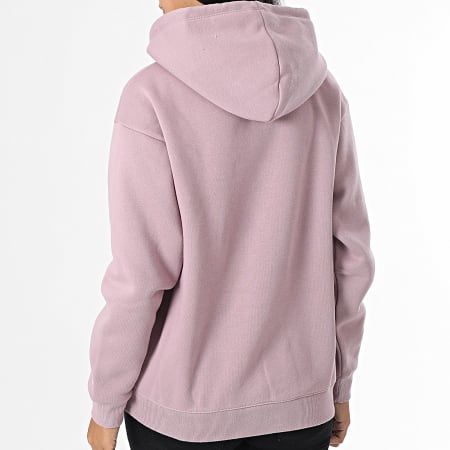 Sweat à capuche, classique, manches longues, bleu jean mat | Ulla Popken