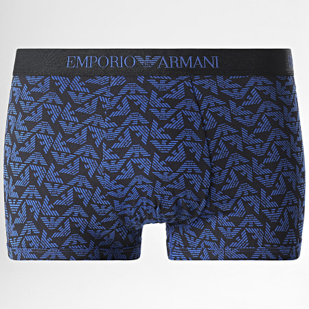 Emporio Armani - Lot De 3 Boxers 111625-2F722 Noir Bleu Roi