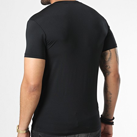 Emporio Armani - Camiseta cuello pico 112010-2F719 Negro