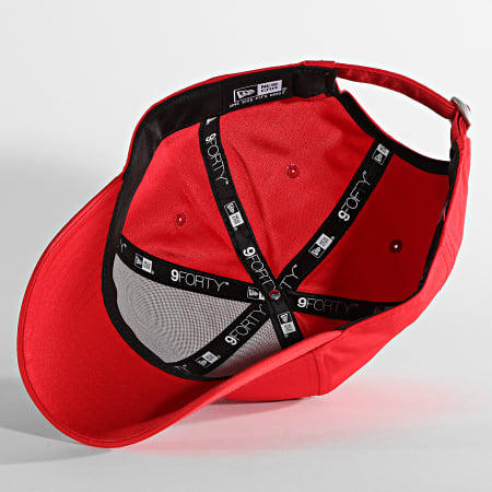 New Era - Casquette 9Forty Stack Logo Chicago Bulls Rouge