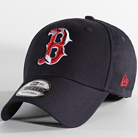 New Era - 9Forty Cappello con logo della squadra Boston Red Sox blu navy