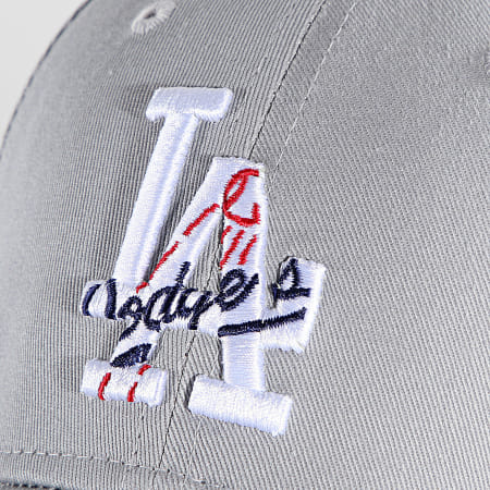 New Era - 9Forty Cappello con logo della squadra Los Angeles Dodgers Grigio