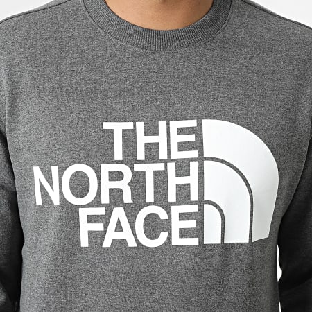 The North Face - Sudadera de cuello redondo A4M7W Gris antracita