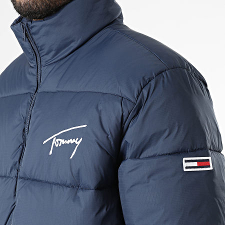 Tommy Jeans - Cappotto Signature 5446 blu navy